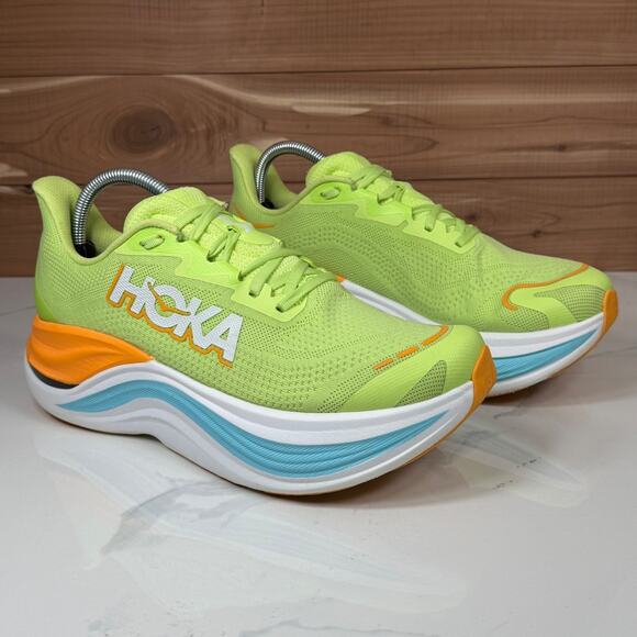 Hoka One One Skyward X Running Shoes Lettuce/Cloudless F27224D Women's Size 10 - Picture 5 of 16